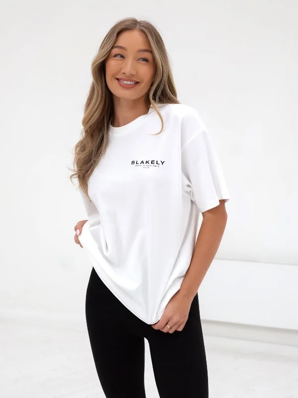 Active Studios Oversized T-Shirt - White