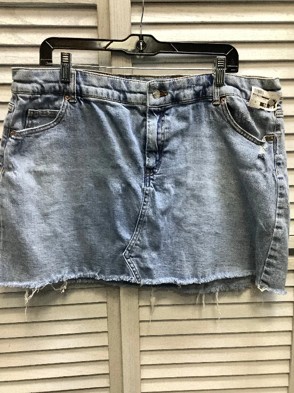 Denim Skirt Mini & Short Wild Fable, Size 16