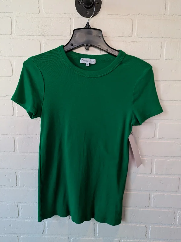 Top Short Sleeve Basic By Michael Stars In Green, Size: S