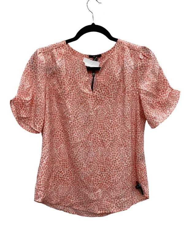 Top Short Sleeve By Milano In Pink, Size: S