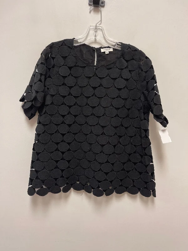 Top Short Sleeve By Umgee In Black, Size: L