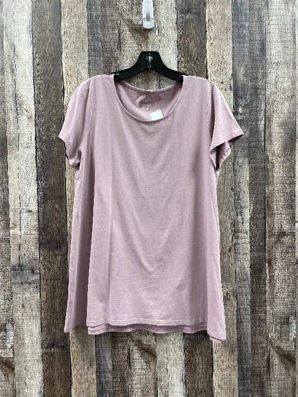 Tunic Short Sleeve By Pure Jill In Purple, Size: M