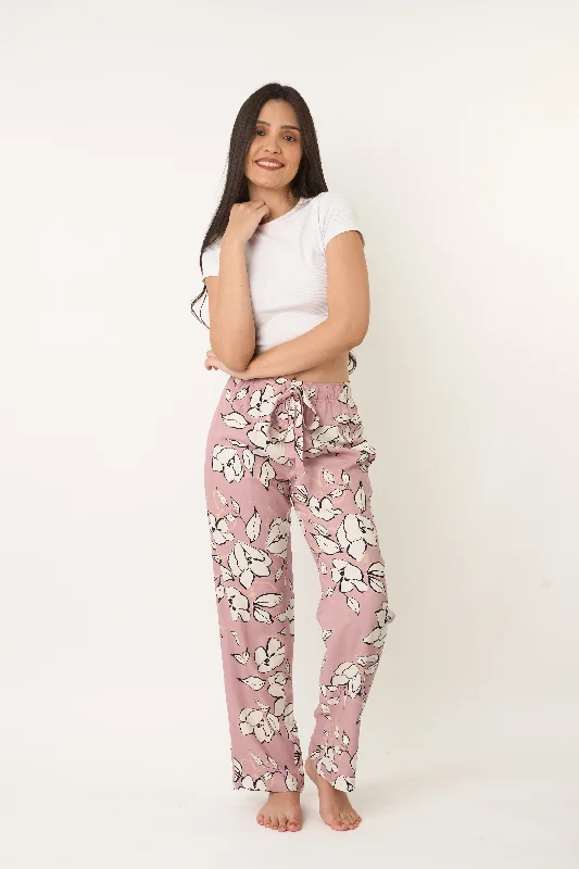 Blush Summer Pink Cotton Women's Pajama